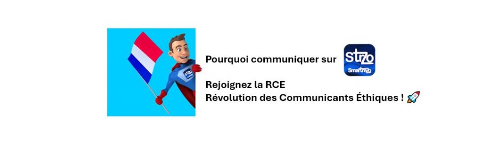 Pourquoi communiquer sur Smartrezo  :  Rejoignez la RCE - Révolution  des Communicants Éthiques  ! 🚀