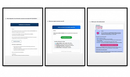 C'est le week-end et avec lui, la farandole des mails frauduleux à l'entête des administrations française..