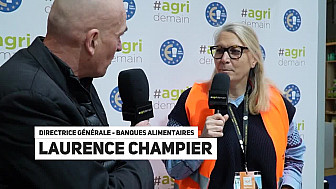 Acteurs-Locaux  sur TV Locale NTV Paris - Agridemain au SIA2023 avec Banques Alimentaires car 'Il faut développer le don volontaire'.