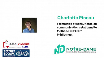 Collège Notre-Dame - Montauban Interview réalisé par les élèves de 5ème de Charlotte Pineau consultante et formatrice en communication relationnelle, certifiée en Méthode ESPERE® médiatrice