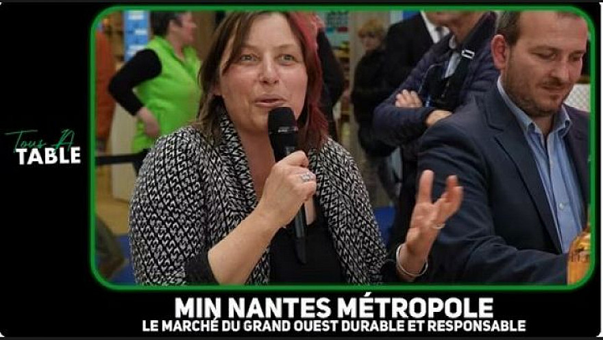Acteurs Locaux  TV Locale NTV Paris - Agridemain recevait le MiN Nantes Métropole au Salon de l'Agriculture de Paris 2023 